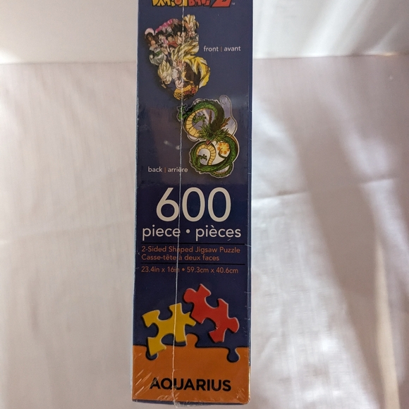 Dragon Ball Z Jigsaw puzzle two sided shape 600 pieces Aquarius - Picture 3 of 7